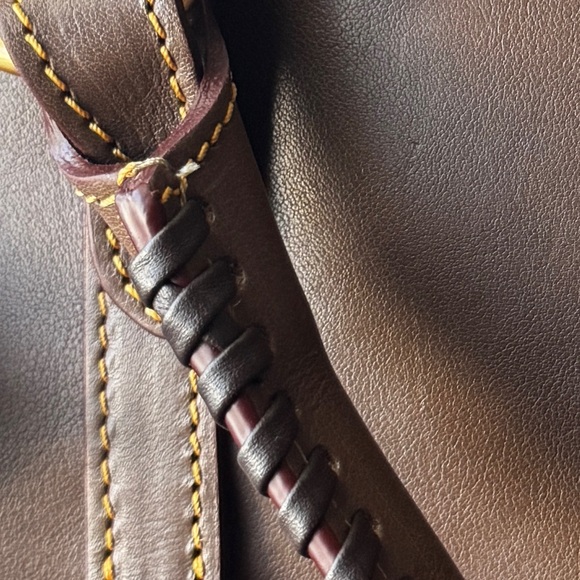 Dooney & Bourke Florentine Leather Mini Satchel - Picture 14 of 16